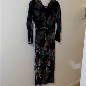 Zara velvet dress